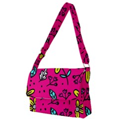 Flowers-flashy Full Print Messenger Bag (s) by alllovelyideas