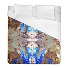Abstract Acrylic Pouring Art Duvet Cover (full/ Double Size) by kaleidomarblingart