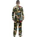 Jungle Men s Long Sleeve Satin Pajamas Set View2