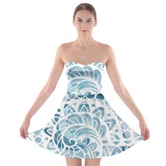 Coquillage-marin-seashell Strapless Bra Top Dress by alllovelyideas