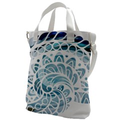 Coquillage-marin-seashell Canvas Messenger Bag by alllovelyideas