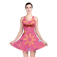 Pattern Mystic Color Reversible Skater Dress