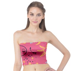 Pattern Mystic Color Tube Top