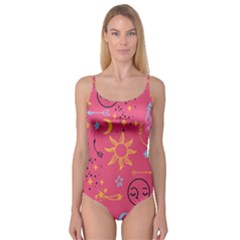 Pattern Mystic Color Camisole Leotard 