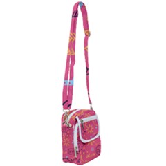 Pattern Mystic Color Shoulder Strap Belt Bag