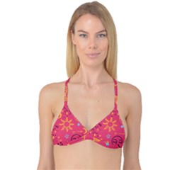 Pattern Mystic Color Reversible Tri Bikini Top by alllovelyideas
