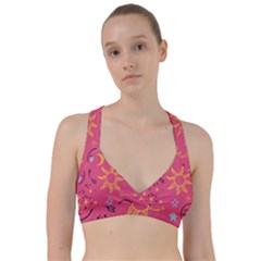 Pattern Mystic Color Sweetheart Sports Bra