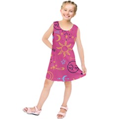 Pattern Mystic Color Kids  Tunic Dress