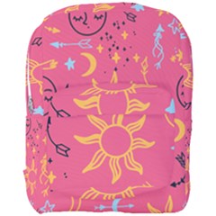 Pattern Mystic Color Full Print Backpack