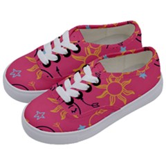 Pattern Mystic Color Kids  Classic Low Top Sneakers