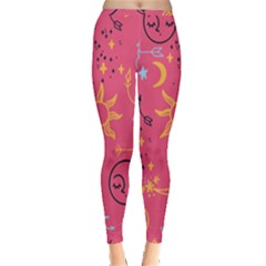 Pattern Mystic Color Inside Out Leggings