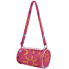 Pattern Mystic Color Mini Cylinder Bag