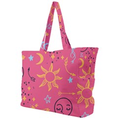 Pattern Mystic Color Simple Shoulder Bag