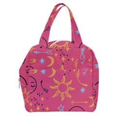 Pattern Mystic Color Boxy Hand Bag