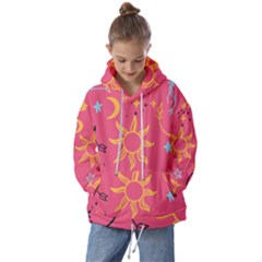 Pattern Mystic Color Kids  Oversized Hoodie