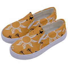 Pattern Mystic Color2 Kids  Canvas Slip Ons by alllovelyideas