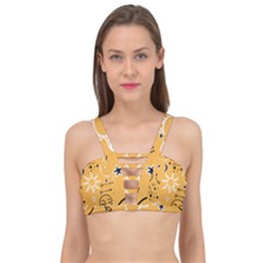 Pattern Mystic Color2 Cage Up Bikini Top