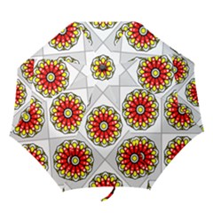 Mandala Modern Forme Geometrique Folding Umbrellas