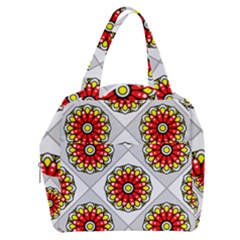 Mandala Modern Forme Geometrique Boxy Hand Bag by byali