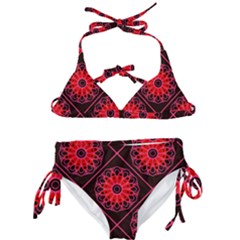 Mandala Colore Abstraite Kids  Classic Bikini Set by byali