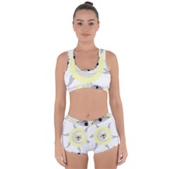 Soleil-lune-oeil Racerback Boyleg Bikini Set by byali