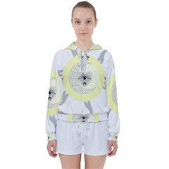 Soleil-lune-oeil Women s Tie Up Sweat by byali