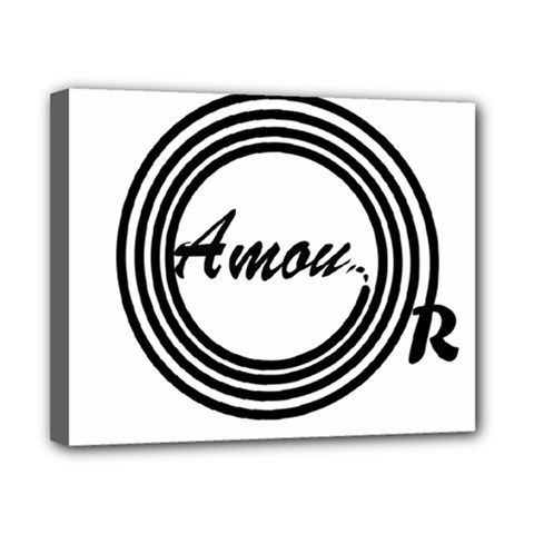 Amour Canvas 10  X 8  (stretched) by WELCOMEshop