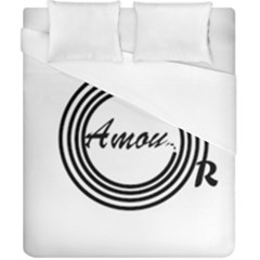 AMOUR Duvet Cover (California King Size)