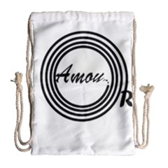 AMOUR Drawstring Bag (Large)