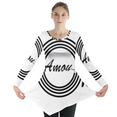 Amour Long Sleeve Tunic  by WELCOMEshop