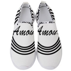 AMOUR Men s Slip On Sneakers