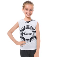 Amour Kids  Mesh Tank Top by WELCOMEshop
