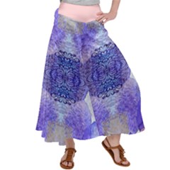 Underwater Vibes Satin Palazzo Pants by gloriasanchez