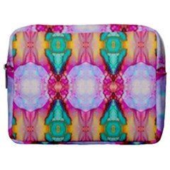 Colorful Abstract Painting E Make Up Pouch (large)