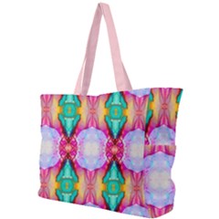 Colorful Abstract Painting E Simple Shoulder Bag by gloriasanchez