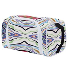 Bohemian Colorful Pattern B Toiletries Pouch