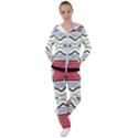 Bohemian Colorful Pattern B Women s Tracksuit View1