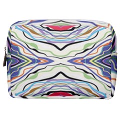 Bohemian Colorful Pattern B Make Up Pouch (Medium)