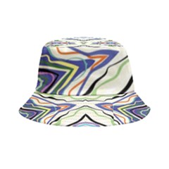 Bohemian Colorful Pattern B Inside Out Bucket Hat by gloriasanchez