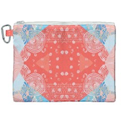 Chic Boho Print E Canvas Cosmetic Bag (xxl)