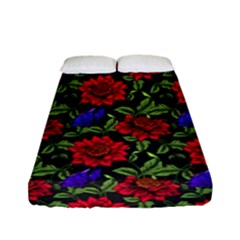 Spanish Passion Floral Pattern Fitted Sheet (Full/ Double Size)