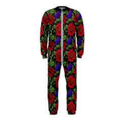 Spanish Passion Floral Pattern OnePiece Jumpsuit (Kids)