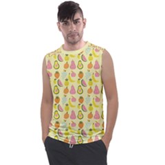 Tropical Fruits Pattern  Men s Regular Tank Top