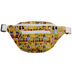 Drawing Collage Yellow Fanny Pack by snowwhitegirl