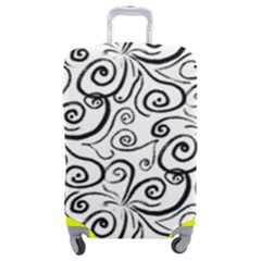 Squiggles Luggage Cover (medium) by SychEva