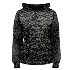 Neon Geometric Pattern Design Women s Pullover Hoodie by dflcprintsclothing