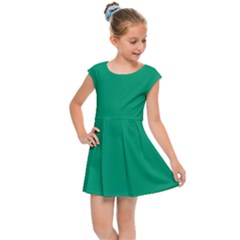 Mint Kids  Cap Sleeve Dress by retrotoomoderndesigns