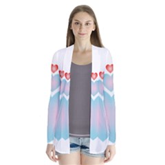 Hearth  Drape Collar Cardigan