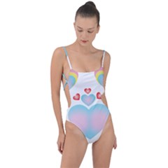 Hearth  Tie Strap One Piece Swimsuit by WELCOMEshop