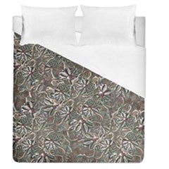 Modern Floral Collage Pattern Design Duvet Cover (Queen Size)